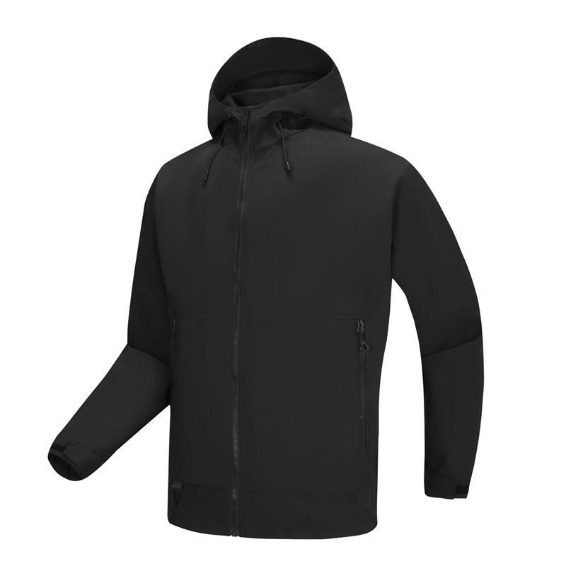 Unisex Softshell Jacket With Hood Windproof Waterproof Quick-Dry Outdoor Hiking Climbing Skiing Camping Sportswear