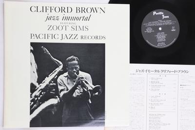 LP Record CLIFFORD BROWN, ZOOT SIMS - Jazz Immortal K23P6708 PACIFIC JAZZ 1979 Japan Jazz Used