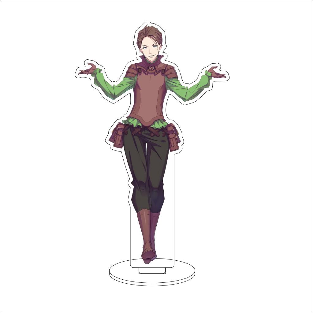 16CM Anime ZERO Starting Life in Another World Cosplay Acrylic Stand Ornaments Elsa Gran Hilte Figure Stand Halloween Gift