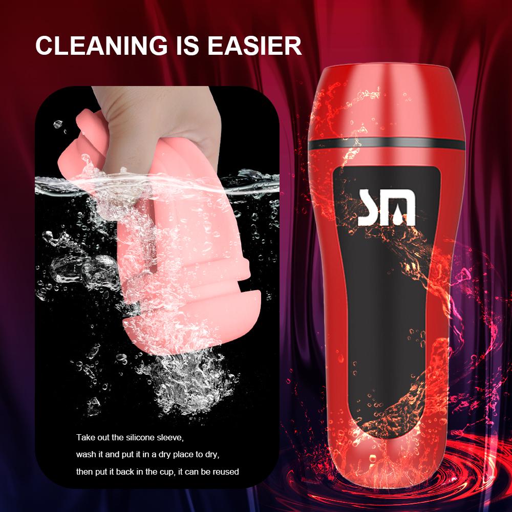 Male Masturbator Vibrator Automatic Masturbation Cup Blowjob Pussy Masturbation Device Male Adult Sex Toy 10 Speed Sex Machine