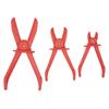 3pcs Plastic Hose Clamp Tool Pipe Tube Cutting Off Pliers with AntiSlipping Handle(Red )