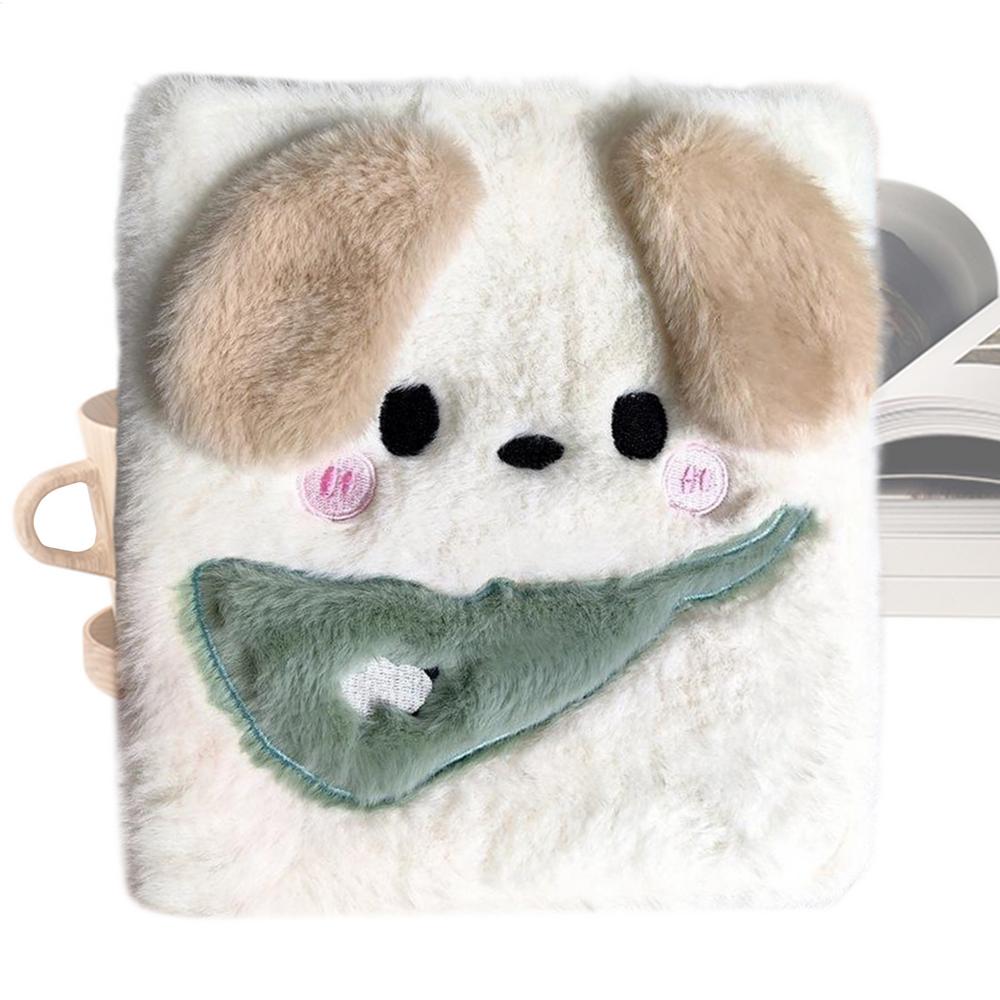 Photo Album Plush A6 Soft Book Cute Plush Photocard Book for Collection Personal Party Daily Travel Memory Lifestyle School Home