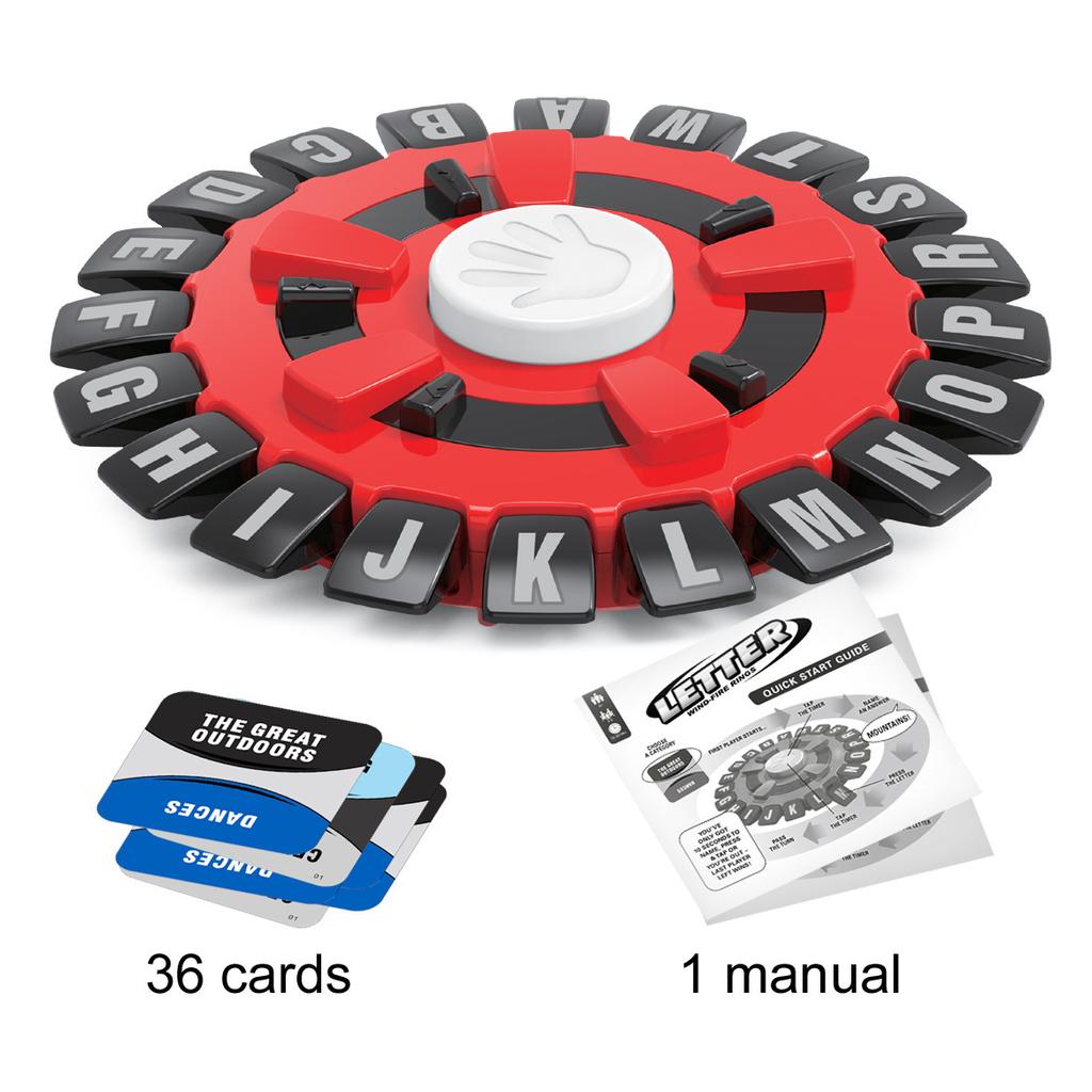 Tapple Crazy Alphabet Game Board Game Family Fast Pace Boys And Girls Educational Toys