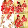 Women's Elegant Floral Kimono Robe Traditional Style Cosplay Anime Photo Shoot Sleepwear" Characters)