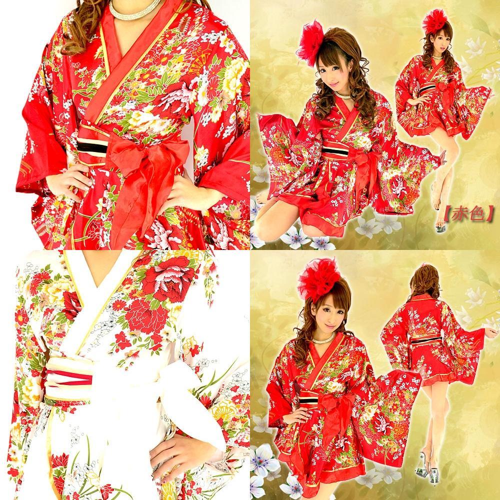 Women's Elegant Floral Kimono Robe Traditional Style Cosplay Anime Photo Shoot Sleepwear" Characters)