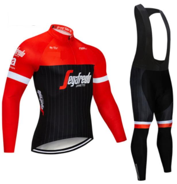 Winter Warm Mountain Bike Breathable Sports Cycling Suit Fleece