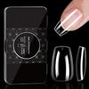 Clear Gel Nail Tips DIY Nail Extensions Transparent False Nails Art Decoration Long-Lasting Perfect for DIY Nail Art