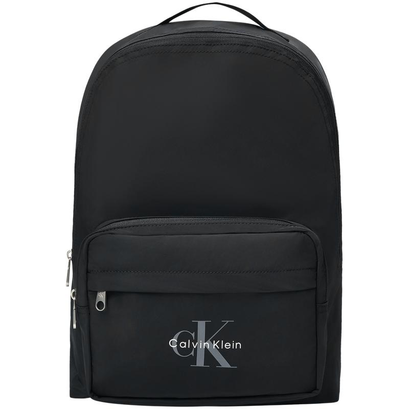 

Calvin Klein Casual Commuter College Style Large Capacity Letter Fabric Backpack Men Backpack Space-Black 4G3036G-UB1 Basic Set (Bag)