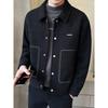 Men's Jackets Spring and Autumn New Trendy Thickened Lapels Casual Men's Tops Young People's Jackets