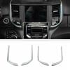 For -2024 Dodge RAM 1500 Chrome Front & Rear Central Air Vent Outlet Trim 4P