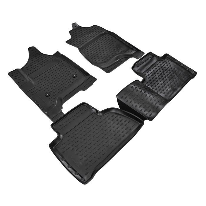 Tapis De Sol - 3D Exclusive - Compatible Chevrolet Tahoe 2015-2020 - Caoutchouc - Toutes Saisons