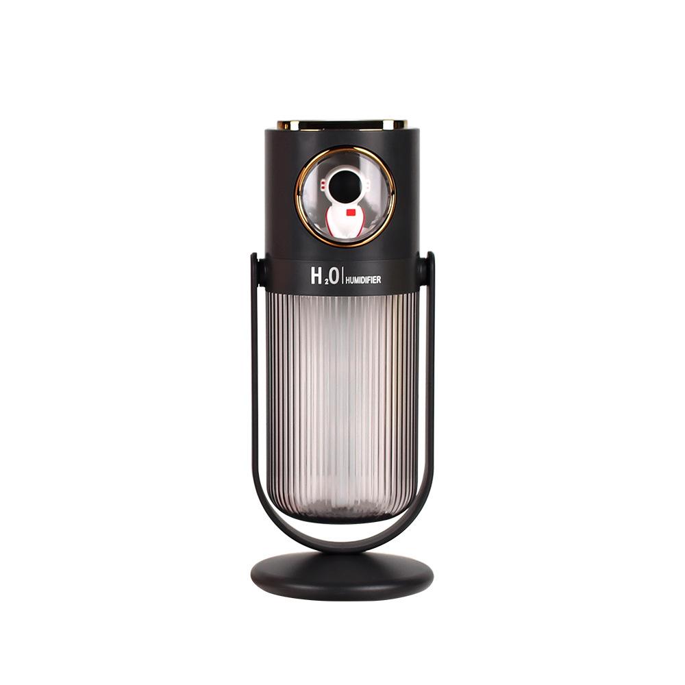 

USB перезаряжаемый портативный электрический увлажнитель воздуха, туманообразователь, двойная насадка, тяжелый туман, ультразвуковой распылитель, ароматизатор, увлажнитель, диффузор Grey