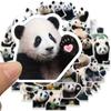50PCS Cute Panda Cartoon Animals Graffiti Stickers DIY Phone Guitar Laptop Notebook Suitcase Cup Waterproof Sticker Kids Toy