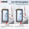 ANENG 681 Rechargable Digital Professional Multimeter Non-contact Voltage Tester AC/DC Voltage Meter LCD Screen Current Tester