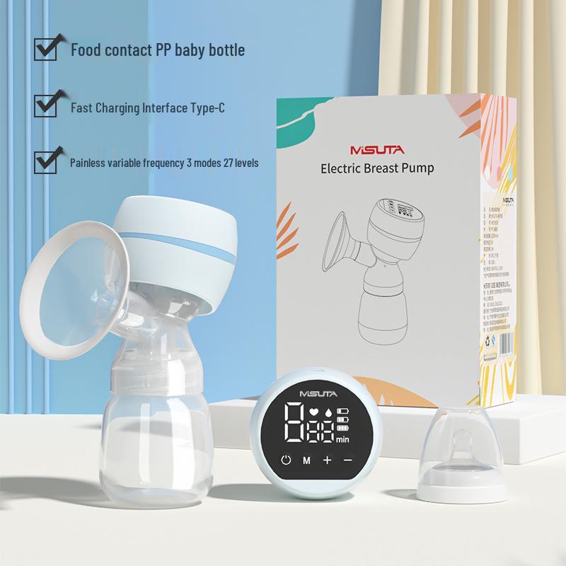 

Smart Integrated Electric Breast Pump: Fully Automatic, Postpartum Massage, Comfortable, Large Suction, Portable Milk Collector
