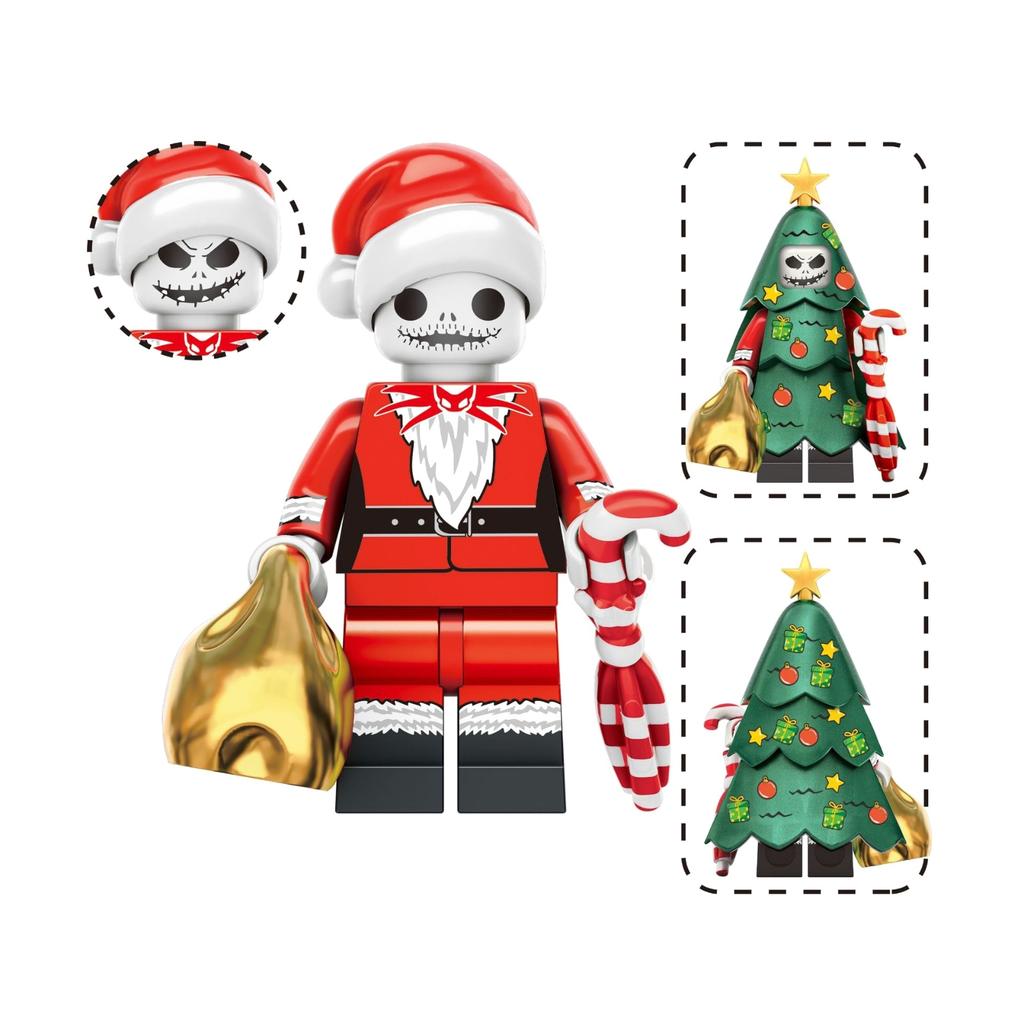Christmas Series Holiday Building Block Figurines