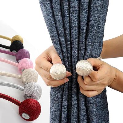 Modern Curtain Strap Window Curtain Cord Clips Curtains Buckle Magnet Buckle Accessories Hooks