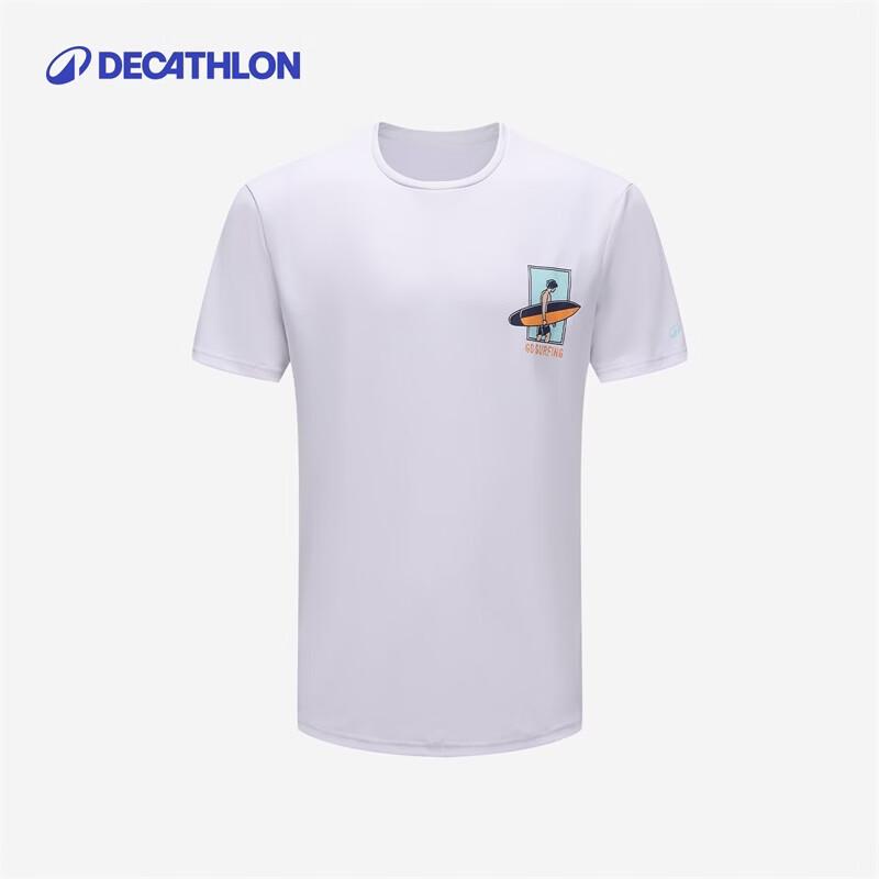 

Мужская активная футболка Decathlon с защитой от УФ и быстрым высыханием S