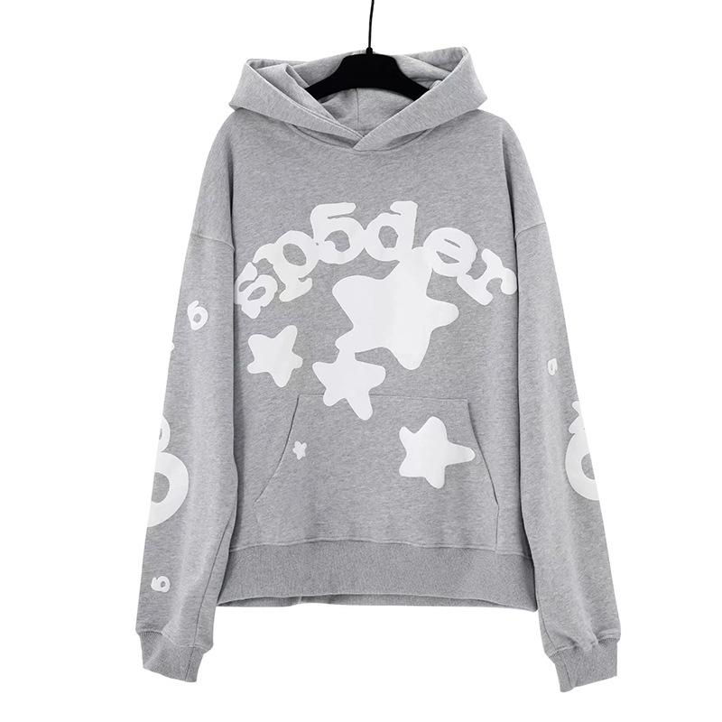 Amerikanischer High Street Spinnenprint Hoodie Unisex Lockerer Partner Hoodie Trendiges Marken Oberteil