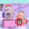 Kids Cartoon Animal Backpack For Preschoolers With Breathable Nylon And Air Cushion Straps For School Use