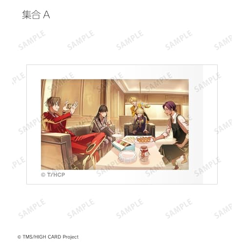 TV-Anime "HIGH CARD" Sammel-Endillustration Sofortbildkamera-Stil Illustrationskarten 18-Stück-Box