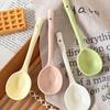 Long Handle Solid Ladle High Quality Non-toxic and Tasteless Good Looks Vintage Kitchen Supplies Ceramic Spoon Fine Workmanship