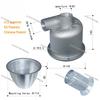 Aluminum Cyclone Dust Collector (12L+40T10g1)