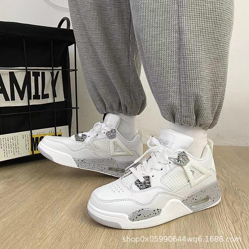 Sneakers Women's Autumn and Winter New Versatile Thick-soled Heightening Girls' Shoes Casual and Lightweight Men's Shoes