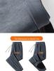 Men's Korean Style Corduroy Cuffed Sweatpants - Autumn/Winter Casual Loose Fit Trousers