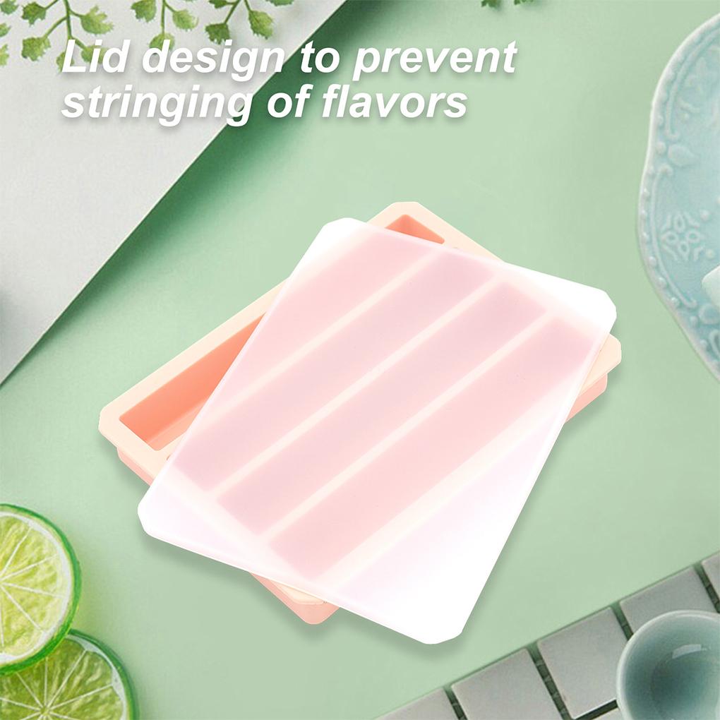 Transparent Dust Cover Silicone Ice Mold For Water Control Reusable Forpopsicle Making Tool Bottle
