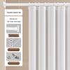 Yipan Magnetic Shower Curtain Set