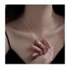 Minimalist Freshwater Pearl Pendant Necklace Women Elegant Chain 6mm/8mm/10mm Round Lightweight Daily Wear