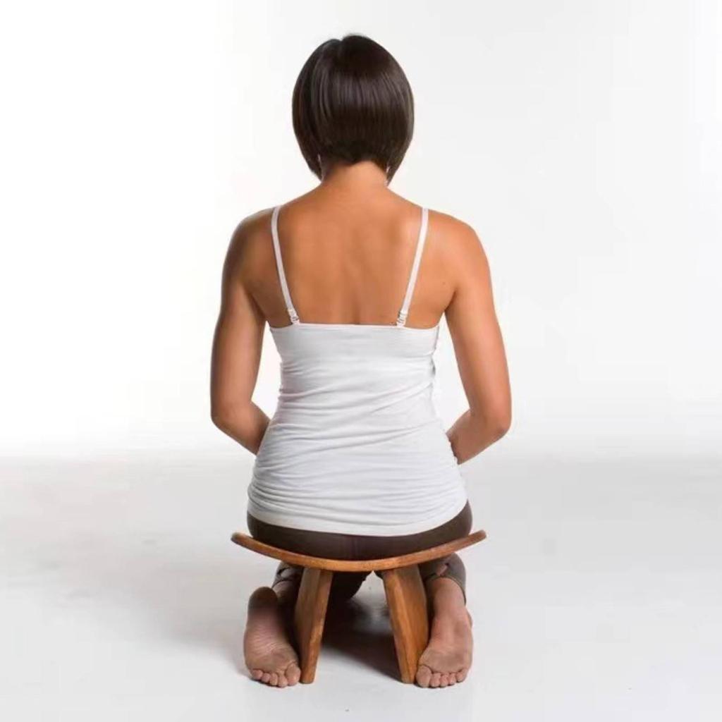 Stolička na mindfulness Kompaktní meditační lavice Přenosný nábytek