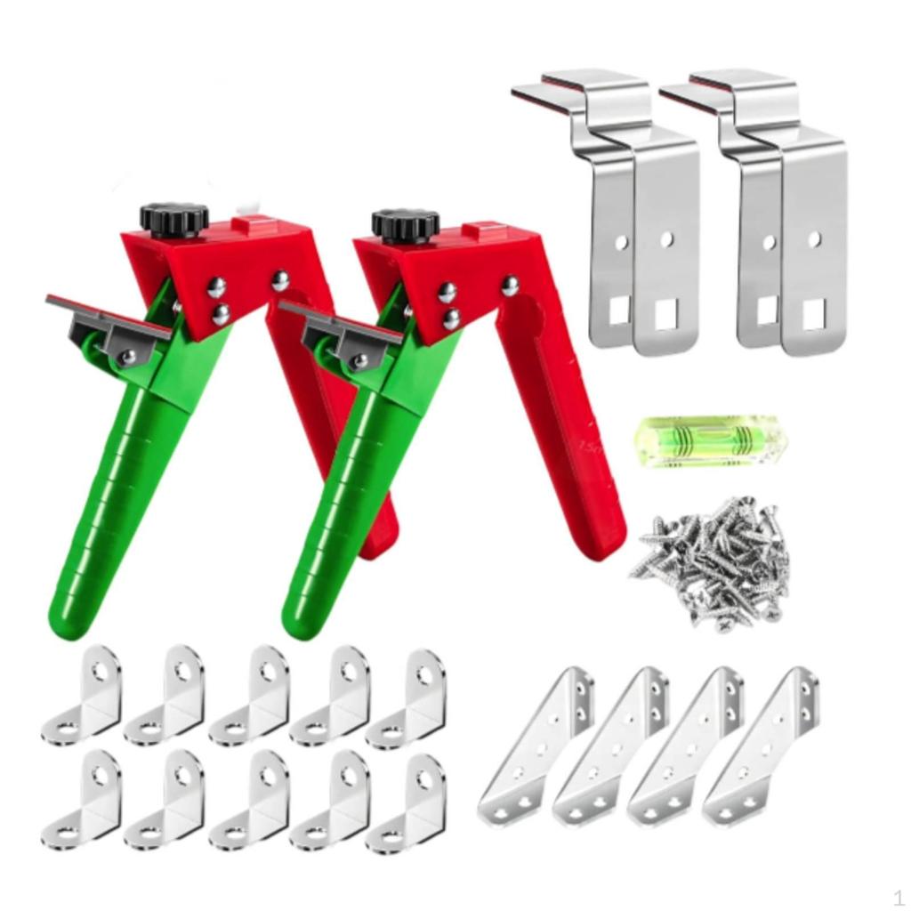 2 Pieces Drawer Front Clamp Easy to Use Installation Quick Install for DIY Users,