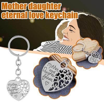 (Nikita) Mor Dotter Present Nyckelring Nyckelring Mamma Nyckelring Dotter Nyckelring Mors dag