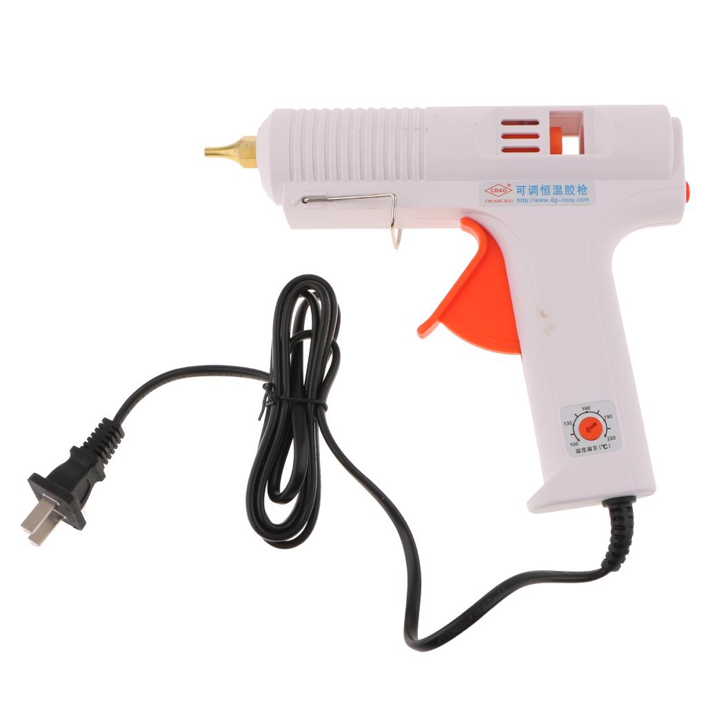 Buy 100W Professional Electric Heating Melt Glue Gun Adjustable