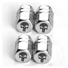 Aluminum Car Tire Valve Stem Caps Wheel Nipple Cover AirCover Tire Valve Cap Set for Cars SUVs Bike Trucks and Motorcycles Tools