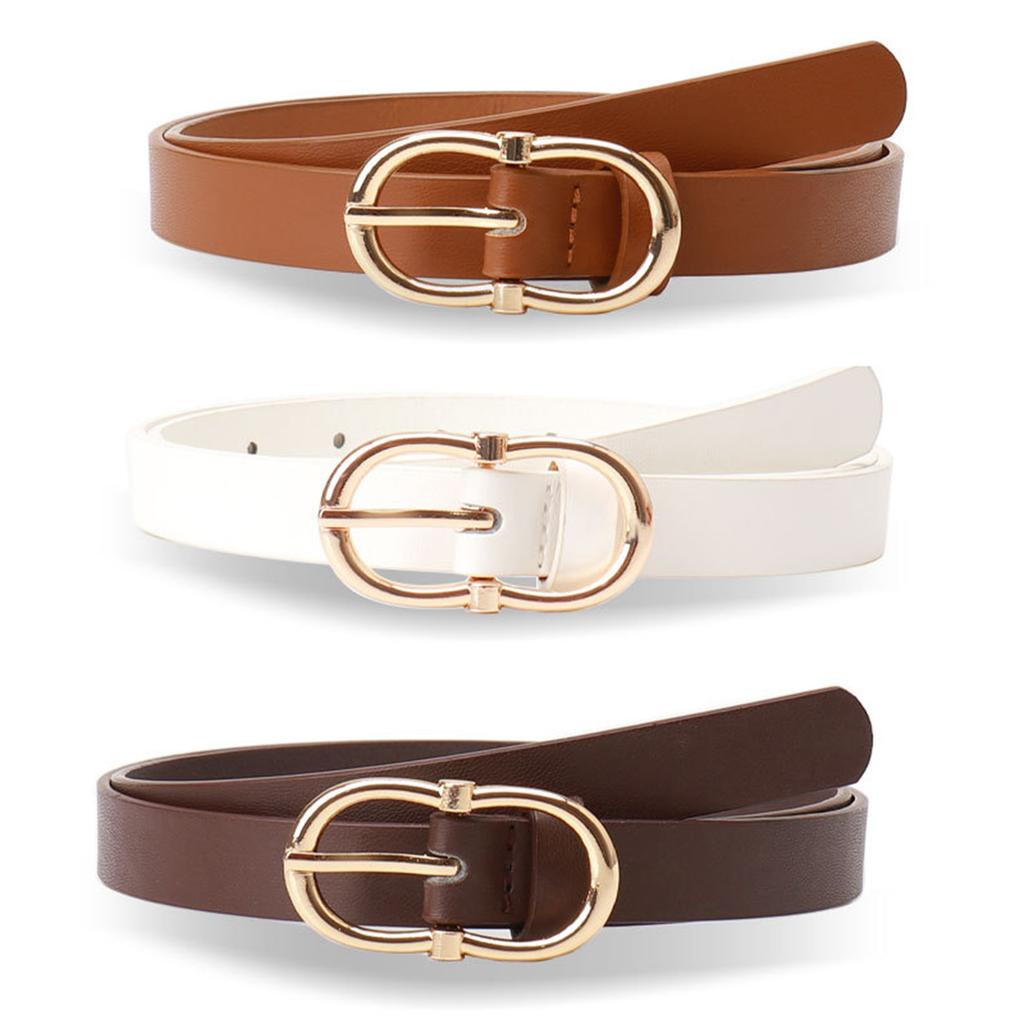Women's Waist Belt Fashion PU Leather Belt Decorative Waistband Trendy Waist Accessory for Jeans Trousers Dresses