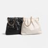 Leather high-end chain stray bag garbage bag women's new diamond large-capacity axillary shoulder support special bag