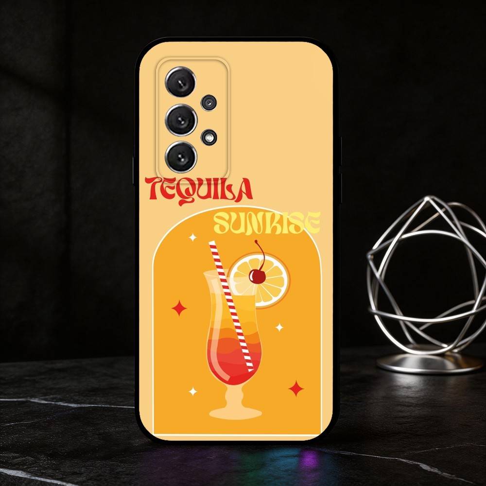 A-Aperol Spritz phone Case For Samsung S25,24,21,22,23,30,Ultra,20,Plus,Fe,Lite,Note Soft Black Cover