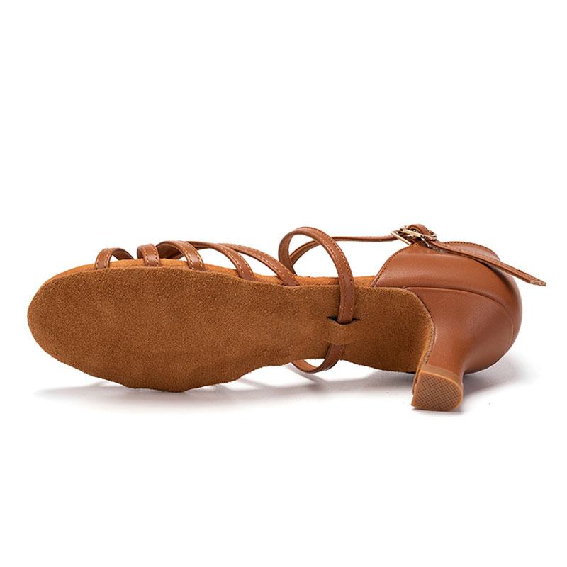 Fashion Latin Dance Shoes Waltz Jazz Latin Indoor Dance Shoes  Women Girls Professional Medium Heeled Ball Party Dance Shoes Heeled 5CM