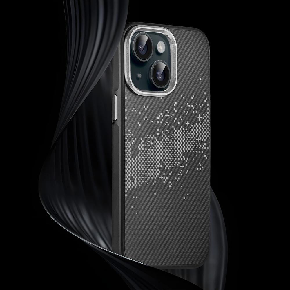 iPhone 15 Case, Milky Way, Gray