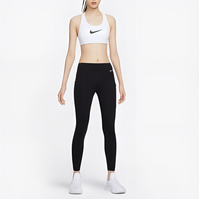 Nike Victory Shape Logo Print High-Intensity Support Sports Bra Women underwear White 548556-100