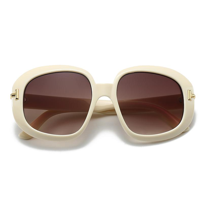 European And American New  Hot-Selling Modern Retro Large-Frame Sunglasses Trendyy Street Photography Lh261