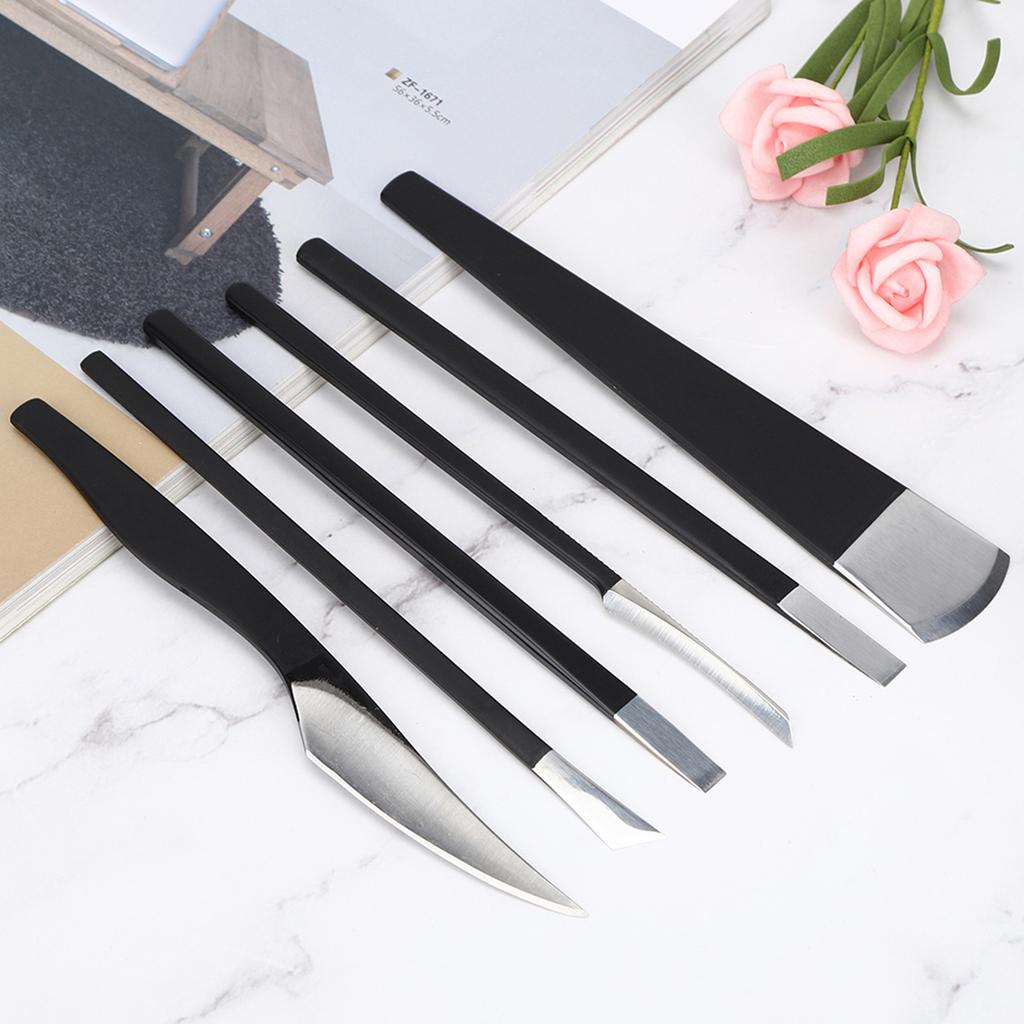 6pcs / set Pedicure Knife Kit Stainless Steel Toenail Clipper Set with Storage Box(6pcs Storage Box )