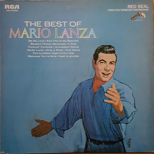 LP Record MARIO LANZA - Best Of Mario Lanza LSC2748 RCA VICTOR RED  US Pop Used