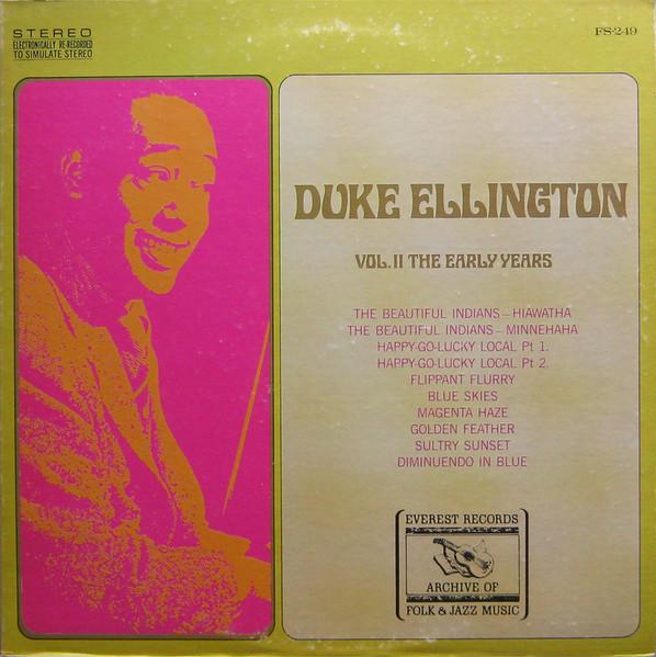 

LP Record DUKE ELLINGTON Vol. Ii. The Early Years FS249 EVEREST RECORD 1970 US Jazz Used