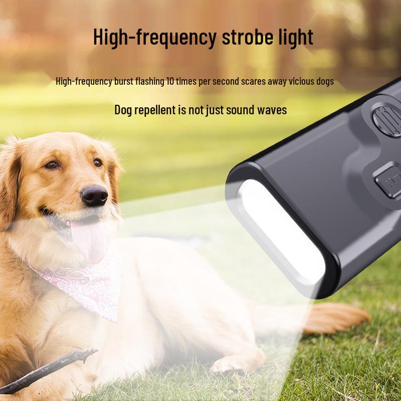 Double-Headed Ultrasonic Dog Repeller & Trainer - Stop Barking & Drive Away Dogs