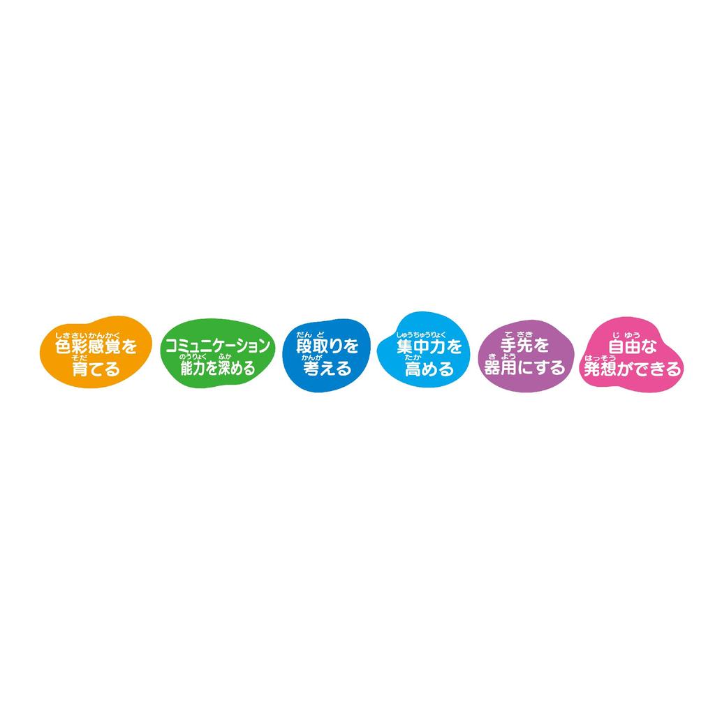 AGATSUMA Rice Clay Smooth and chewy rice clay with 20 colorful colors and a rolling Do! stick.