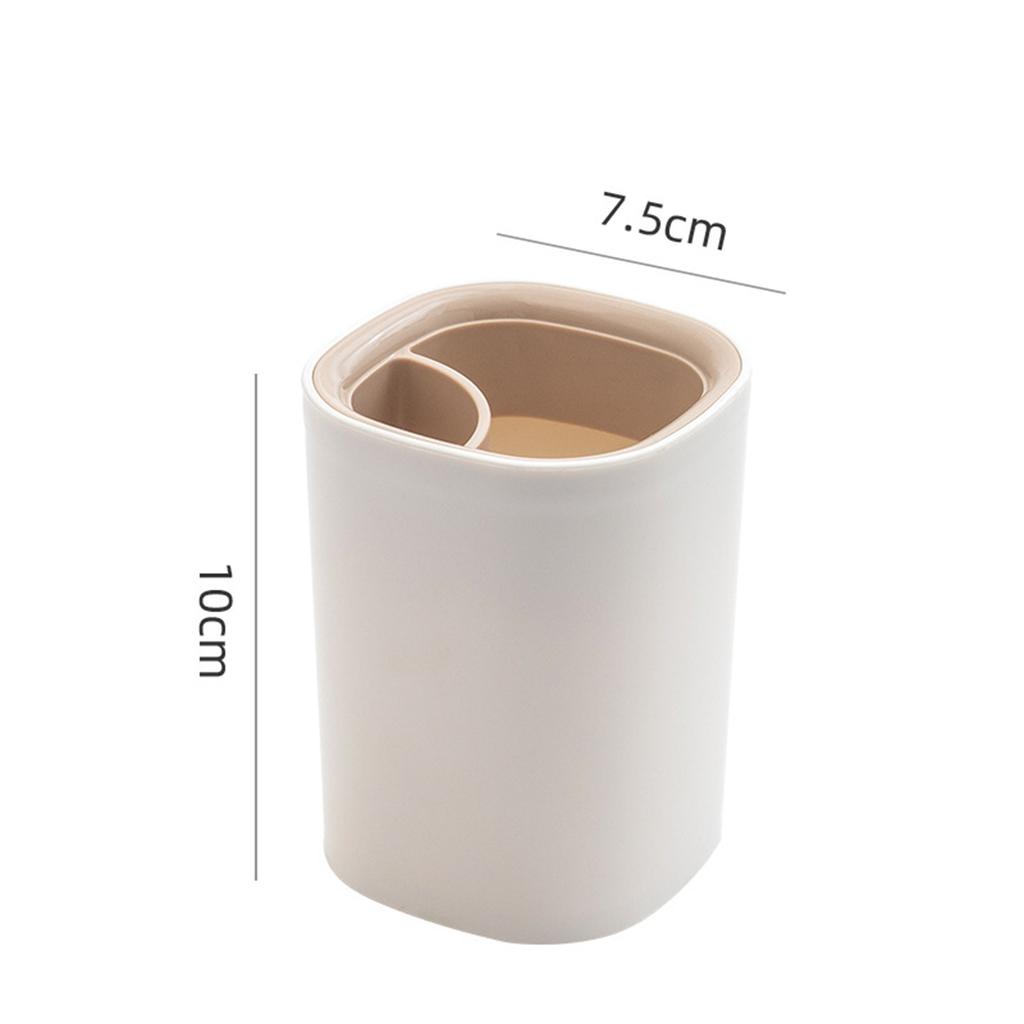 Multifunctional Desktop Stationery Storage Box Makeup Brush Storage Tube Compartment Pen Holder Storage Box Creative Compartment Pen Holder